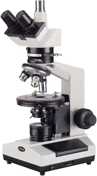 AmScope PZ200TA Trinocular Polarizing Microscope