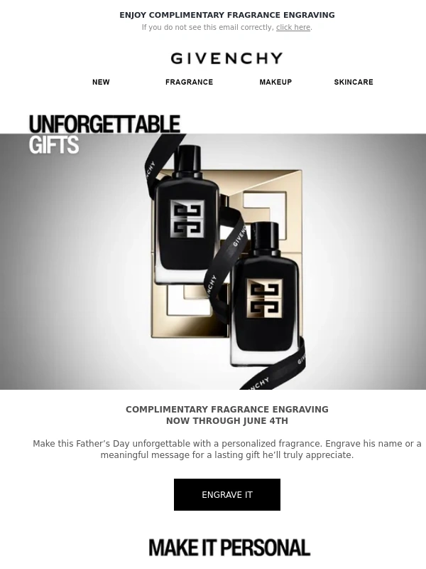 GIVENCHY BEAUTY - A Gift He’ll Never Forget