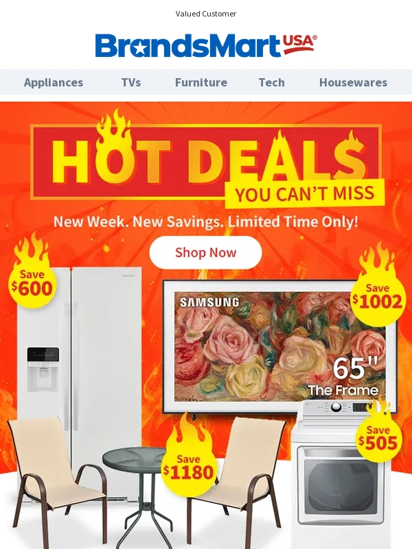 BrandsMart USA - Can’t-Miss Deals Just Dropped!