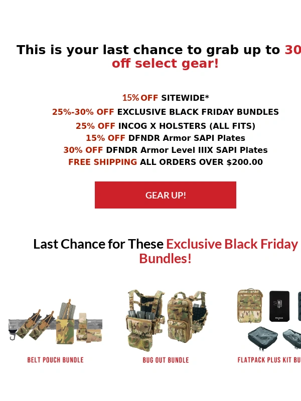 Haley Strategic - Last Chance - Save Up To 30% Off Select Gear