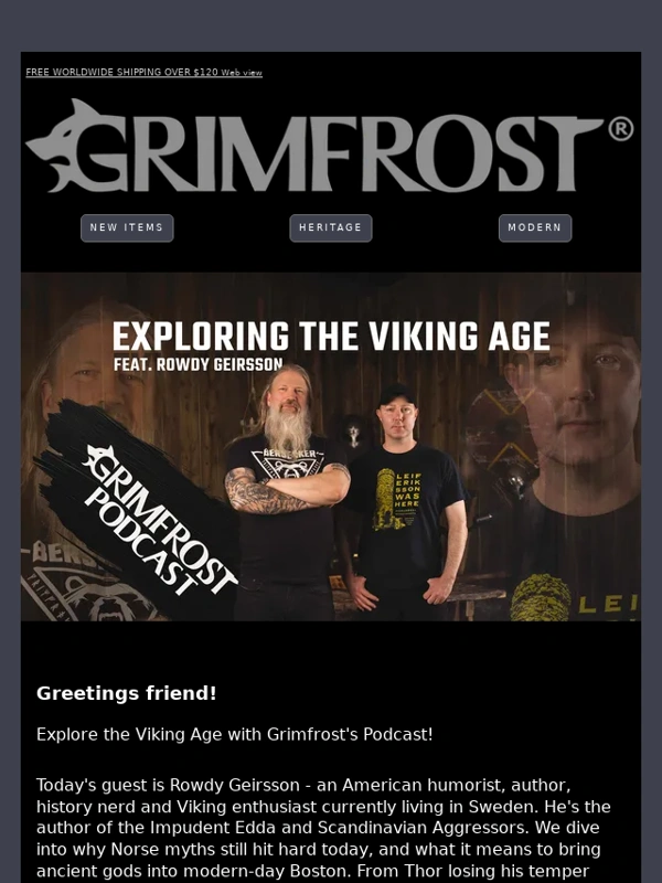 Grimfrost - Expolre the Viking Age with Grimfrost