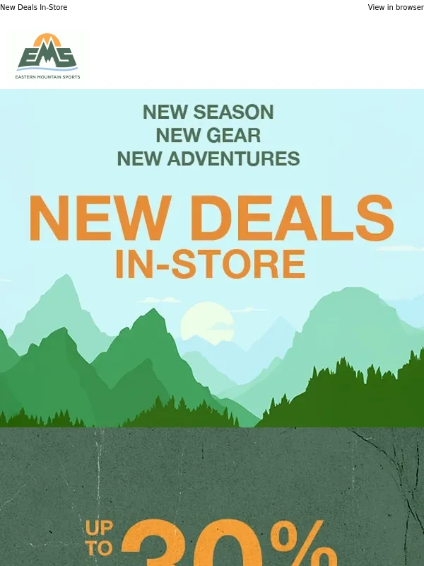 Eastern Mountain Sports - Up To 30% off Select Jackets & Footwear