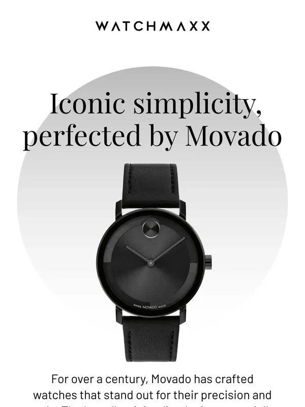 WatchMaxx - Mark your style with Movado