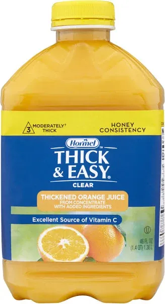 Thick & Easy Clear Honey Consistency Orange Juice Thickened Beverage