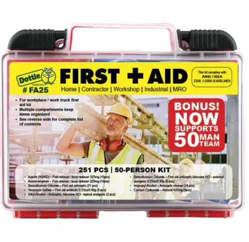 Dottie FA25 First Aid Kit