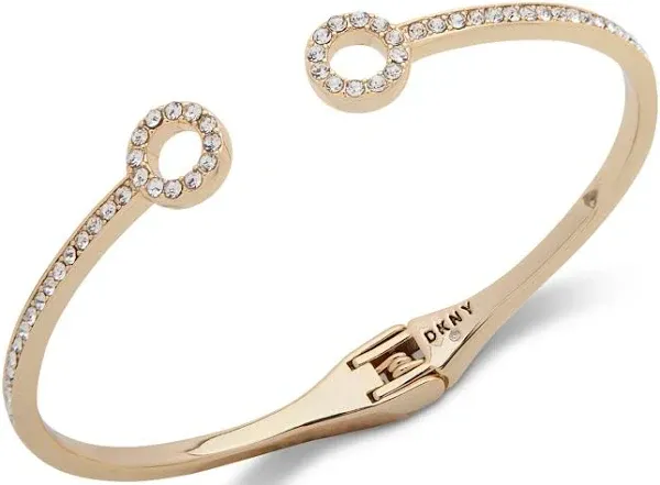 DKNY Pave Crystal Cuff Bracelet