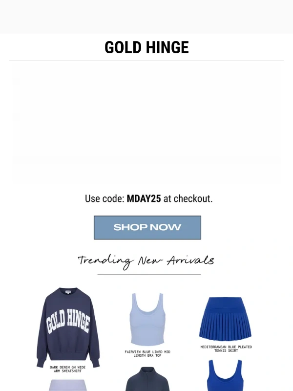 Gold Hinge - 25% OFF Sitewide ?