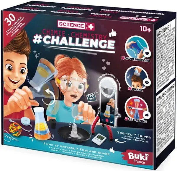 buki France Chemistry Challenge Children's Chemistry Set