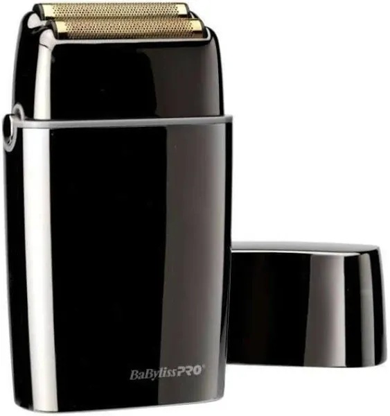 BaBylissPRO Cordless Gold Metal Double Foil Shaver