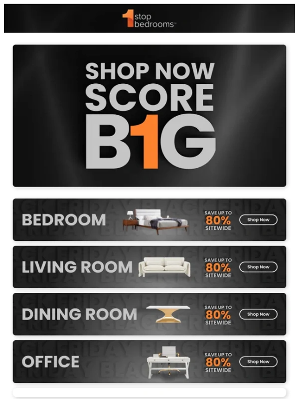 1 stop bedrooms - Black Friday is ON! ? Enjoy up to 80% off brands you love!