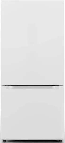 Midea 30 in. 18.7 Cu. Ft. White Bottom Freezer Refrigerator