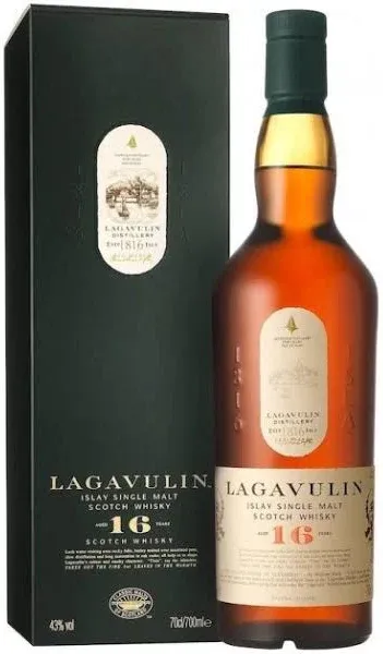 Lagavulin Distillery 16-year Single Malt Scotch (750ml)