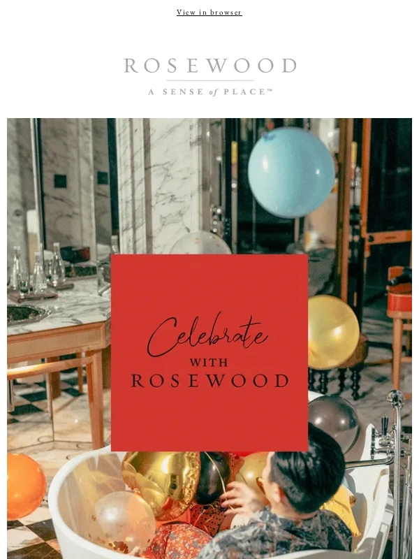 Rosewood Hotels - Final reminder: our gift card promotion ends shortly