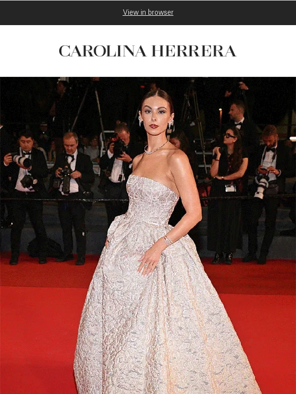 Carolina Herrera - Inspired by Red Carpet Looks