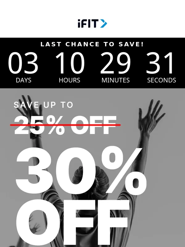 iFit - EXCLUSIVE SAVINGS: Up to 30% OFF on a one-year iFIT Pro Membership!