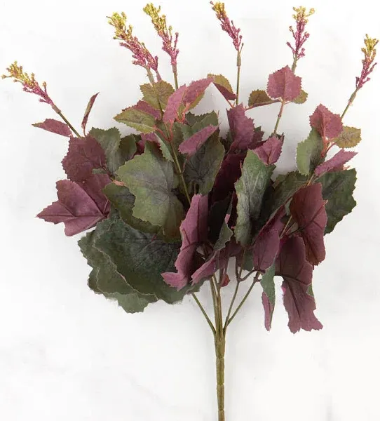 Factory Direct Craft Artificial Grape Leaf Bush