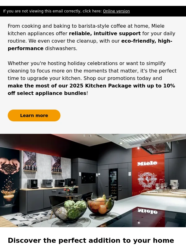 Miele - Elevate your kitchen experience with Miele