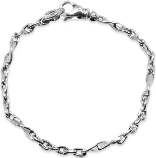 Pompeii3 Men's 14K Gold or Platinum Link Bracelet
