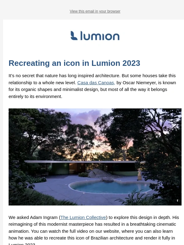 Lumion - Exploring iconic architectural designs in Lumion