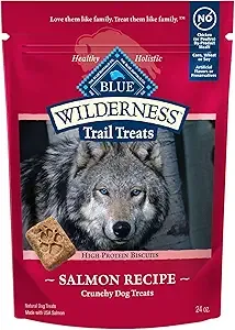 24-Oz Blue Buffalo Wilderness Trail Treats Dog Biscuits (Salmon) $7.97 + Free Shipping w/ Prime or on $35+