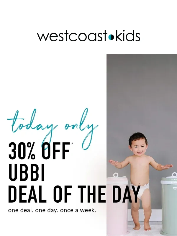 West Coast Kids - Stay Fresh with 30% off Ubbi ?