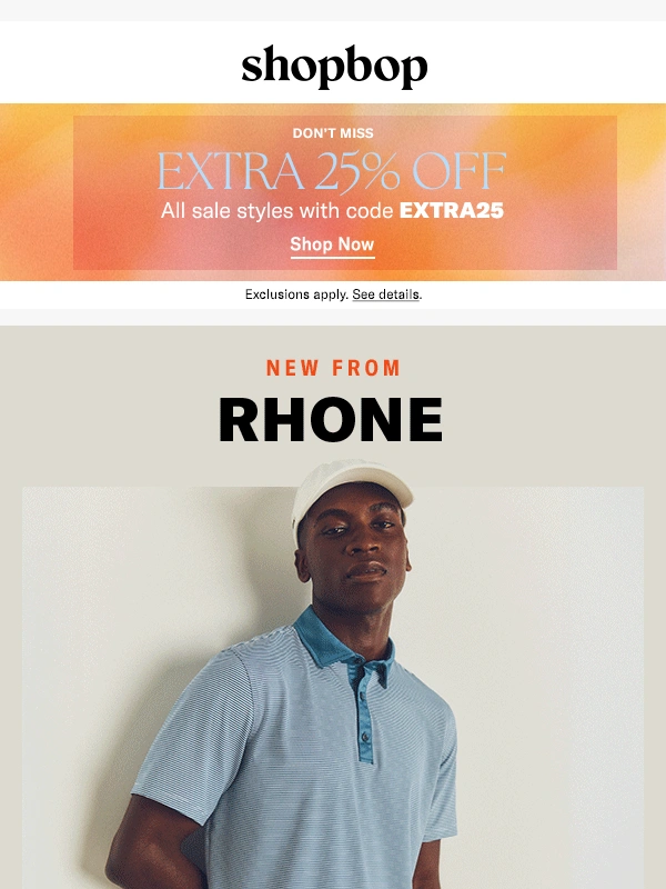 Shopbop - Sport the look: Rhone