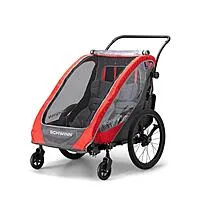 Schwinn Summit Deluxe 2-in-1 2-Passenger Infant Bicycle Trailer / Stroller (Red) + $8.65 Menard's Credit $78.64 + $1.40 Store Pickup at Menards