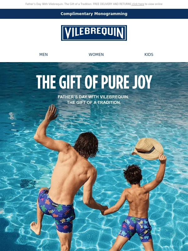 Vilebrequin - Dad,You’re About to Get Wet!