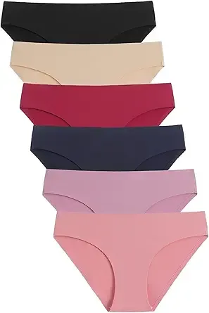 6-Pack Caterlove Women's Seamless Hipster Underwear (6 Pack a) $12.74 + Free Shipping w/ Prime or on $35+
