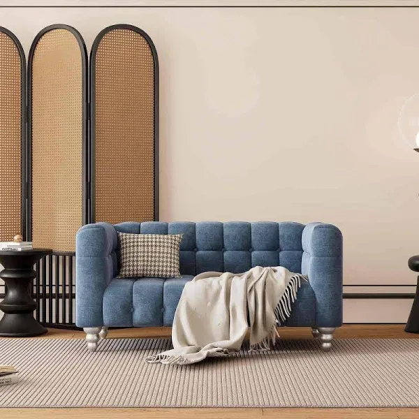 Polibi 63" Square Arm Sofa