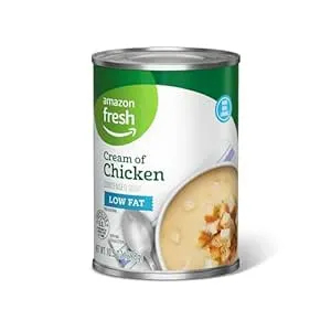 10.5-Oz Amazon Fresh Condensed Low Fat Cream of Chicken Soup
