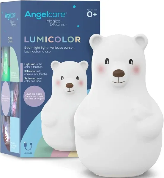 Angelcare Magical Dreams Lumicolor Bear Night Light