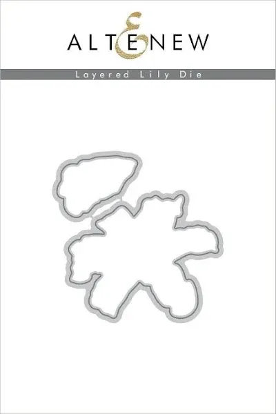Altenew Layered Lily Stamp & Die Bundle