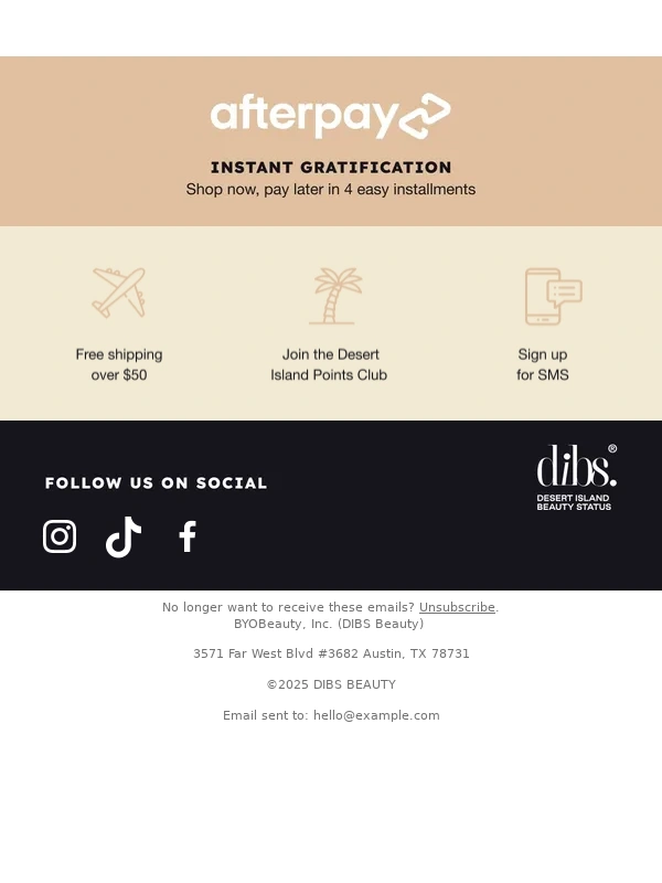 Dibs Beauty - Our Most Wanted Set IS BACK!
