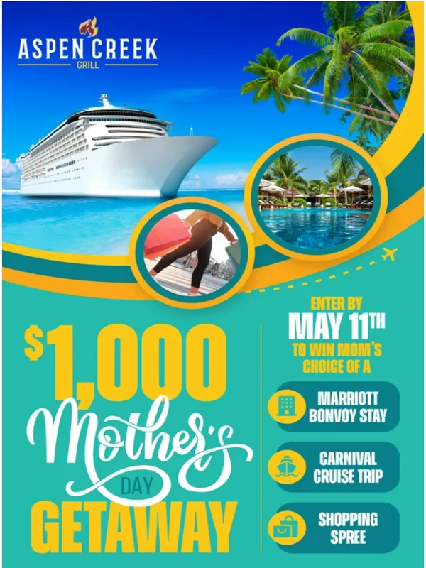 Ace Hardware - Win Mom a $1,000 Getaway for Mother's Day! ?