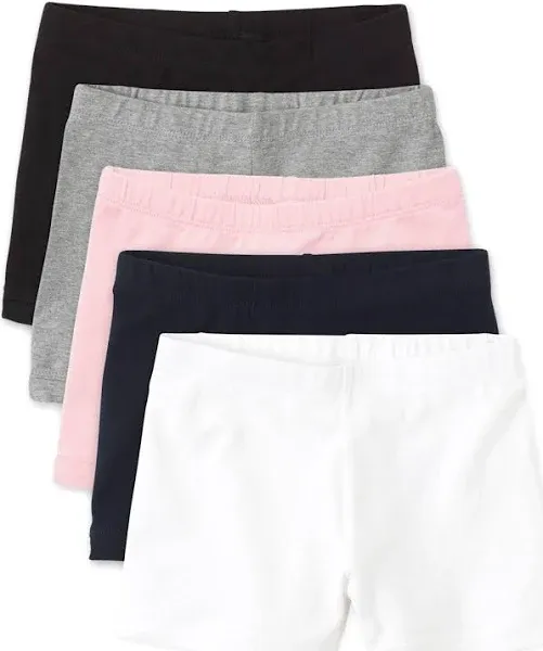 The Children's Place Girls' 5-Pack Cartwheel Shorts