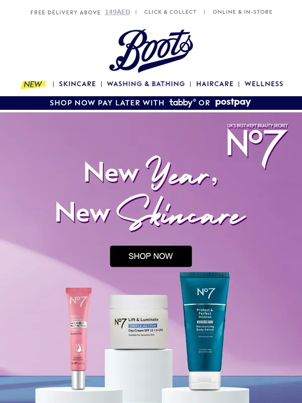 Boots - Skincare Must-Haves for the New Year?