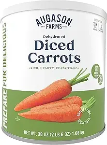 Augason Farms Dehydrated Diced Carrots