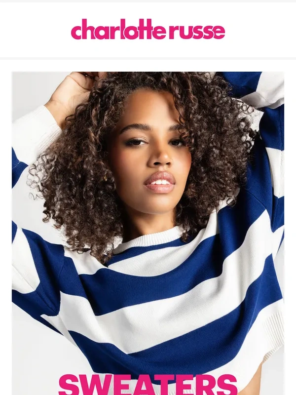 Charlotte Russe - Cozy,cute,& only $10? Say less! ?