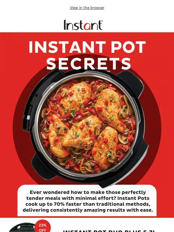 Corelle - Instant Pot Secrets Inside