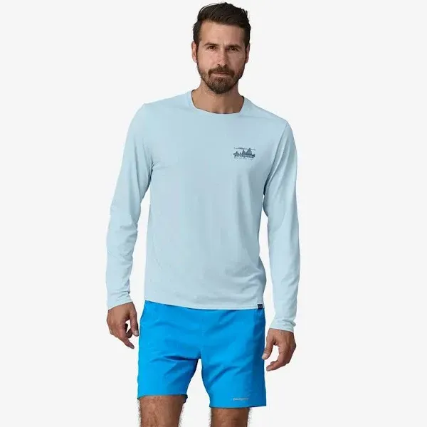 Men's Long-Sleeved Capilene® Cool Daily Graphic Shirt