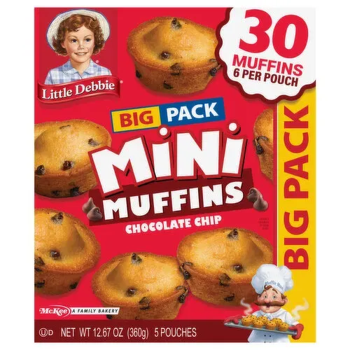 Little Debbie Chocolate Chip Mini Muffins