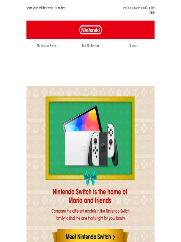 Nintendo US - Snuggle up with holiday activities on Play Nintendo