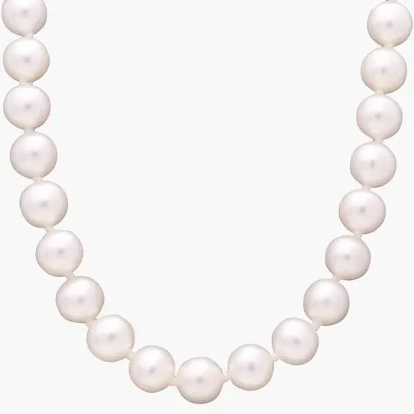 Blue Nile Freshwater Cultured Pearl Strand Necklace 14k Gold