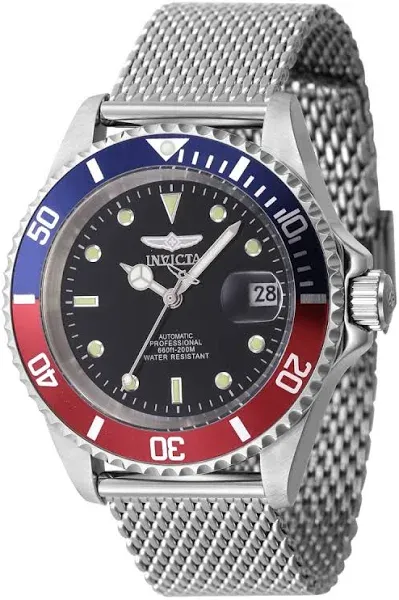 Invicta Men's Pro Diver Automatic Mesh Watch