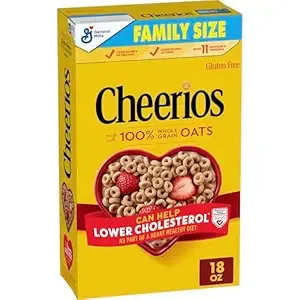 18-Oz Cheerios Whole Grain Oat Breakfast Cereal