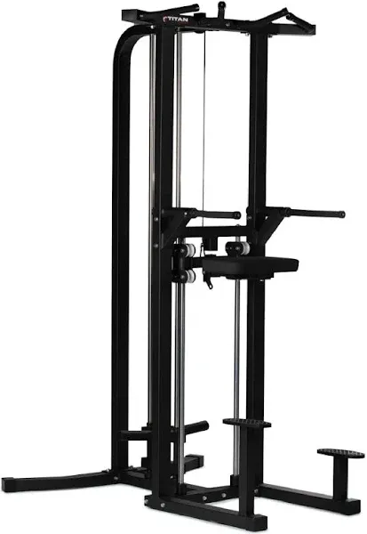 Titan Fitness Plate-Loaded Assisted Pull-Up and Dip Machine