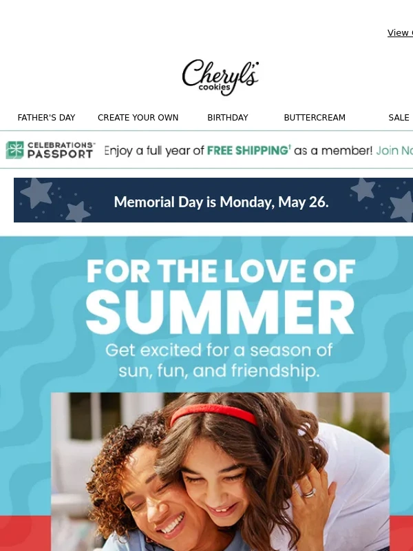 Cheryl's Cookies - Our big sale is winding down! Final hours for up to 50% off