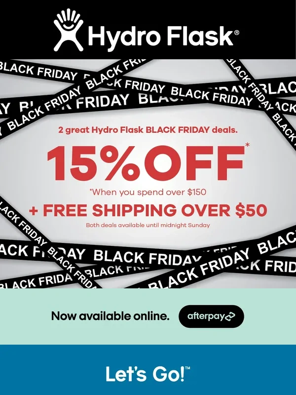 Hydroflask - Hydro Flask Black Friday Sale