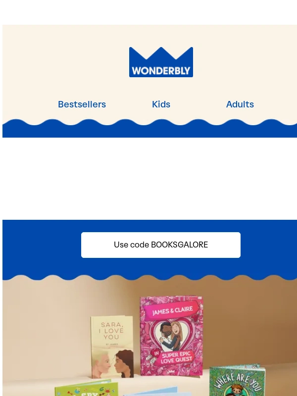Wonderbly - $15 off – this weekend only